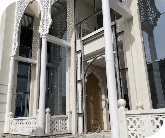 تجهيز مجمع سكني خاص بأنظمة POS وWiFi وصوت وكاميرات مراقبة