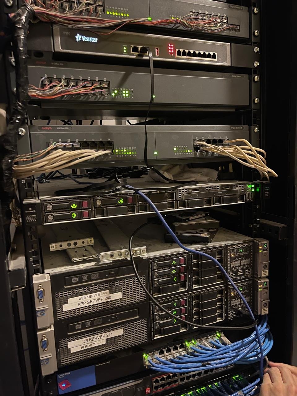 حل مركز اتصال وبنية شبكات لمجمع عيادات سدك الطبية من ابتكار